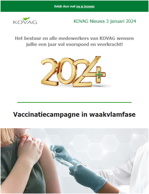 KOVAG nieuwsbrief 3 jan 2024