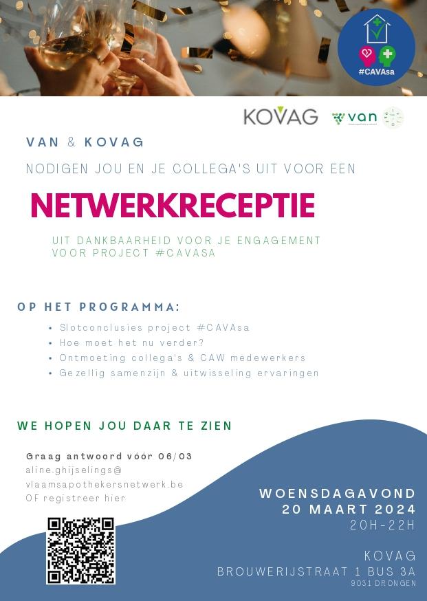 cavasa netwerkreceptie maart 2024