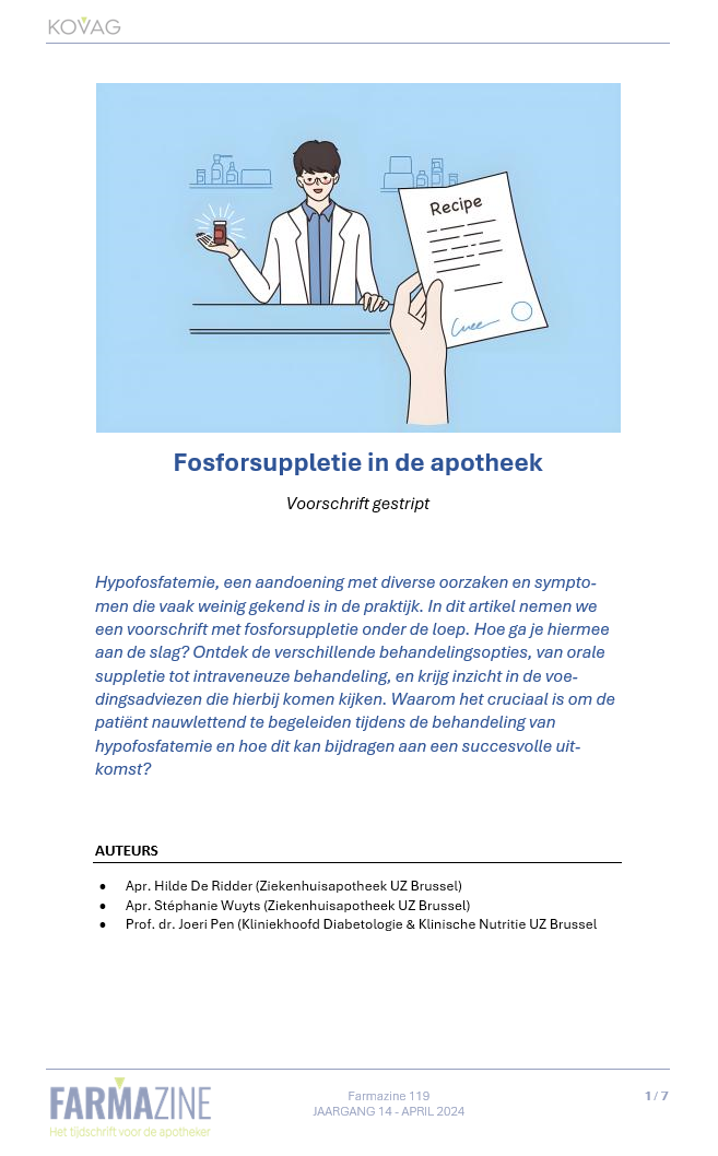 Voorpagina Fosfor Farmazine 119