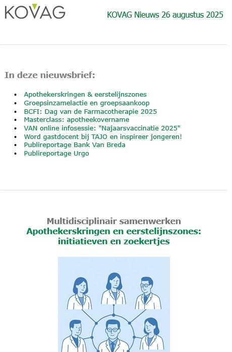 cover nieuwsbrief 26 augustus 2025